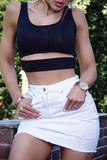 Cut Out Crop Top